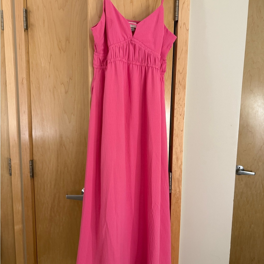 Pink Midi Dress